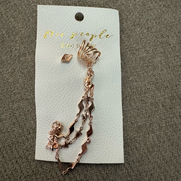 Free People Ear Party War Cuff Earrings - Picture 1 of 4